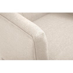 Tyylikäs chesterfield-ruokailutuoli mukavilla käsinojilla ja pehmusteella