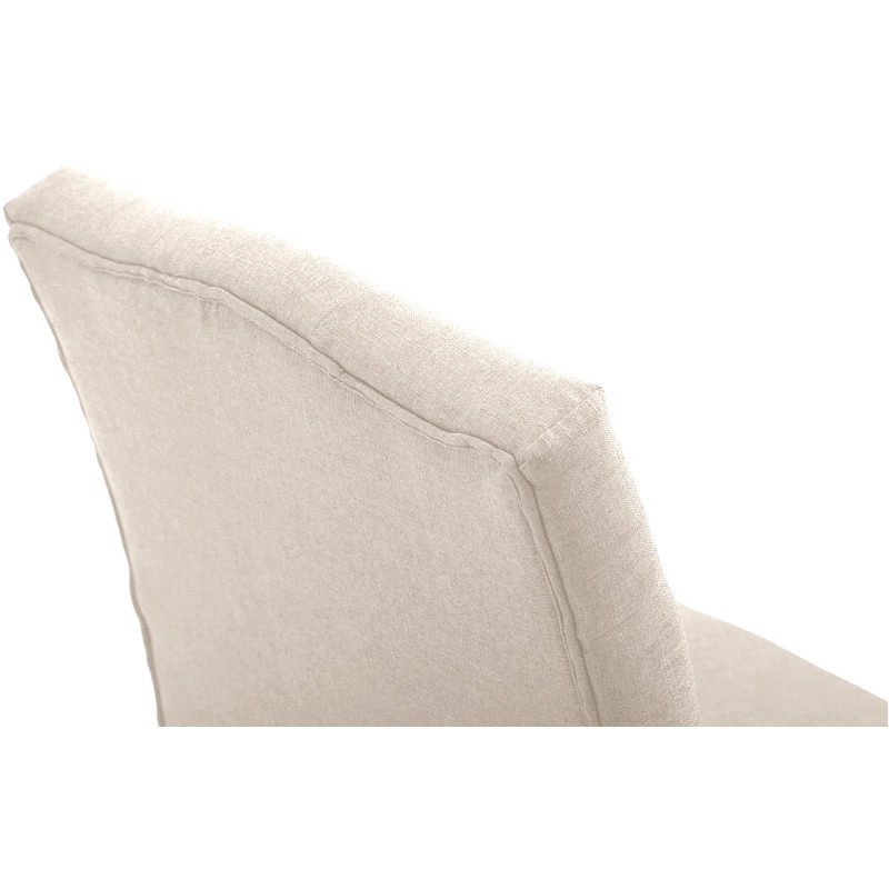 Tyylikäs chesterfield-ruokailutuoli mukavilla käsinojilla ja pehmusteella