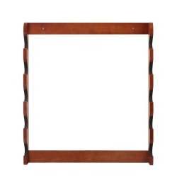 Mäntypuinen aseen seinäteline 5 aseelle EVA-pehmusteilla 60 kg