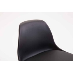 Tyylikäs säädettävä baarijakkara pyörivällä istuimella ja jalkatuella