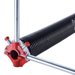 Autotallin nosto oven vääntöjousipari korkeahiilinen teräs ja valualumiini pituus 685 mm elektropinnoitettu