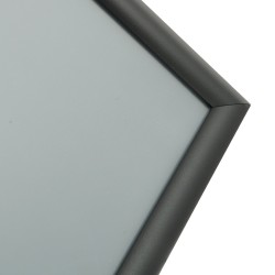 Jalallinen kyltinpidike alumiinirungolla 8,5×11 tuuman julisteille korkeussäädöllä vesitäytettävällä jalustalla kääntyvällä