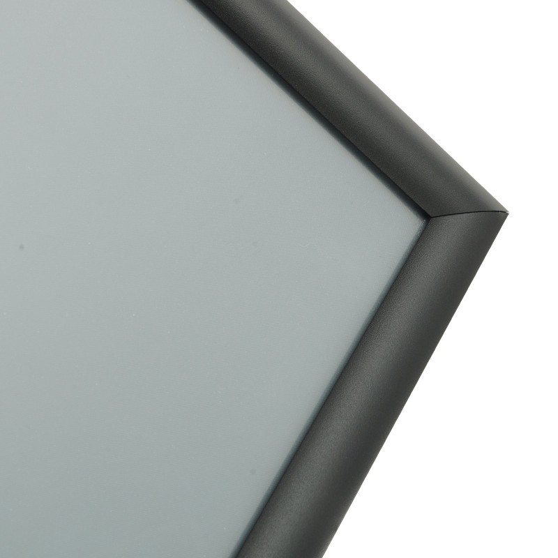 Jalallinen kyltinpidike alumiinirungolla 8,5×11 tuuman julisteille korkeussäädöllä vesitäytettävällä jalustalla kääntyvällä