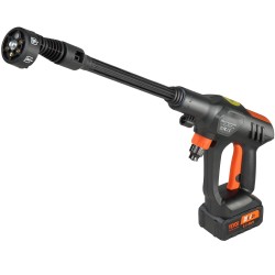 Johdoton painepesuri 21V 4 0Ah akulla kolmiportainen säädettävä 6 toiminen suutin