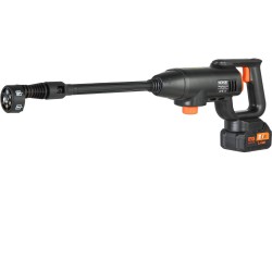 Akkukäyttöinen painepesuri 21V 4 0Ah kannettava 6 toiminen suutin enintään 4 MPa