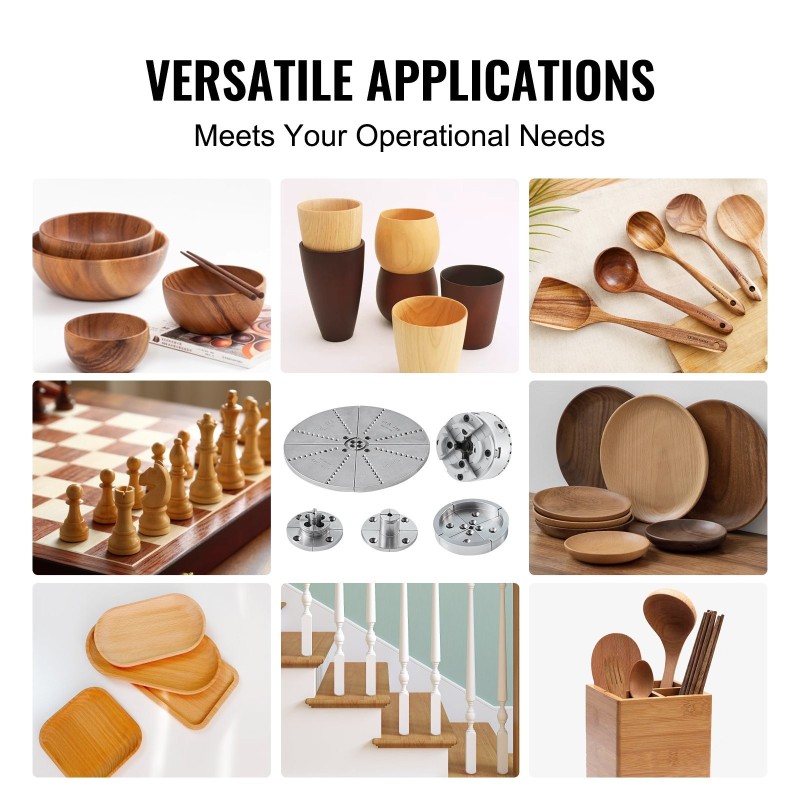 Istukka 4-leukainen itsekeskittävä 96 mm 45-teräs 5 leukasarjaa