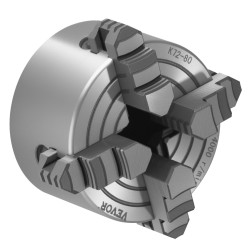 4 leukainen sorvin istukka HT300 80 mm 5 80 mm puristusalue sisä ja ulkopuristukseen