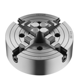 4-leukainen sorvinistukka HT300-valurauta 250 mm 15–250 mm kiristysalue puu ja metalli