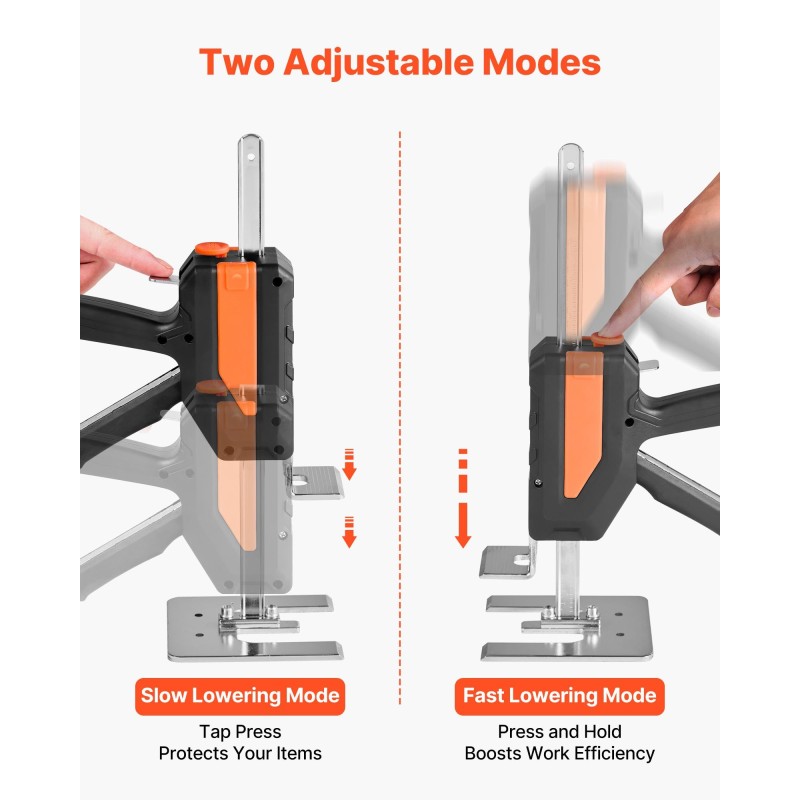 Käsikäyttöinen nostin 2 kpl 200 kg 195 mm magneettinen vatupassi musta