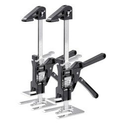 Käsikäyttöinen nostin painevaletusta alumiinista ja teräksestä 2 kpl 150 kg 180 mm