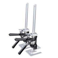 Käsinostin valualumiini ja teräs 235 millimetriä 2 kappaletta 200 kilogrammaa parina