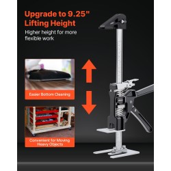 Käsinostin valualumiini ja teräs 235 millimetriä 2 kappaletta 200 kilogrammaa parina