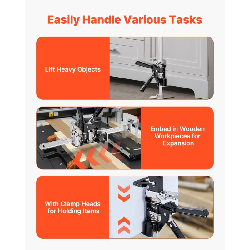 Käsinostin valualumiini ja teräs 235 millimetriä 2 kappaletta 200 kilogrammaa parina