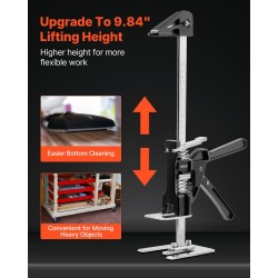 Käsinostimet 2 kpl valualumiini ja teräs 150 kg 250 mm magneettivesivaaka