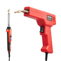 Muovihitsauspakkaus 100 W pistooli 60 ja 100 W juotoskolvi 1000 kuumaa niittiä