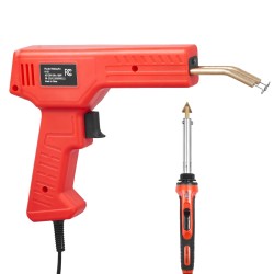 Muovihitsauspakkaus 100 W pistooli 60 ja 100 W juotoskolvi 1000 kuumaa niittiä