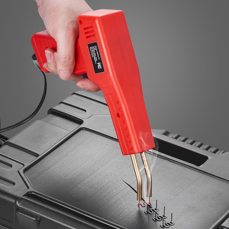 Muovihitsauspistooli 100 W 800 kpl kuumia niittejä LED-valolla puskureille kajakeille