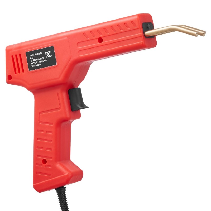 Muovihitsauspistooli 100 W 800 kpl kuumia niittejä LED-valolla puskureille kajakeille