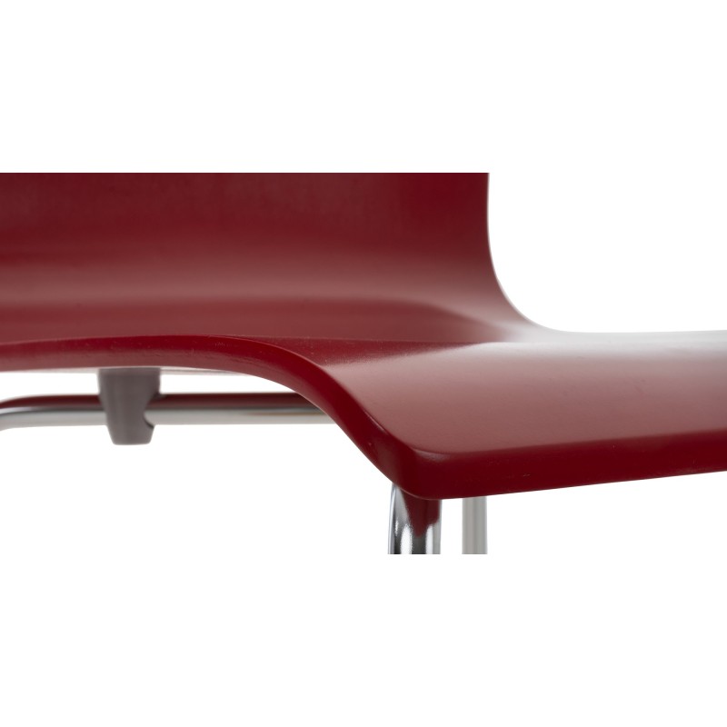 Ergonominen odotushuoneen tuoli PEPE, 2 kpl, puinen istuinosa