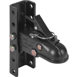 Perävaunun yhteen taottu vetokytkinpakkaus valurauta 5 asentoinen kanavakiinnike 2 5 16 tuuman vetokuula 6804 kg