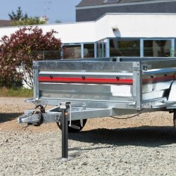 Perävaunun suora vetokytkin teräs 2 tuuman kuulalle ja aisaprofiilille 1587,6 kg sinkitty