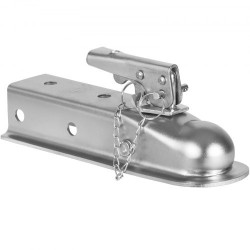 Perävaunun suora vetokytkin teräs 2 tuuman kuulalle ja aisaprofiilille 1587,6 kg sinkitty
