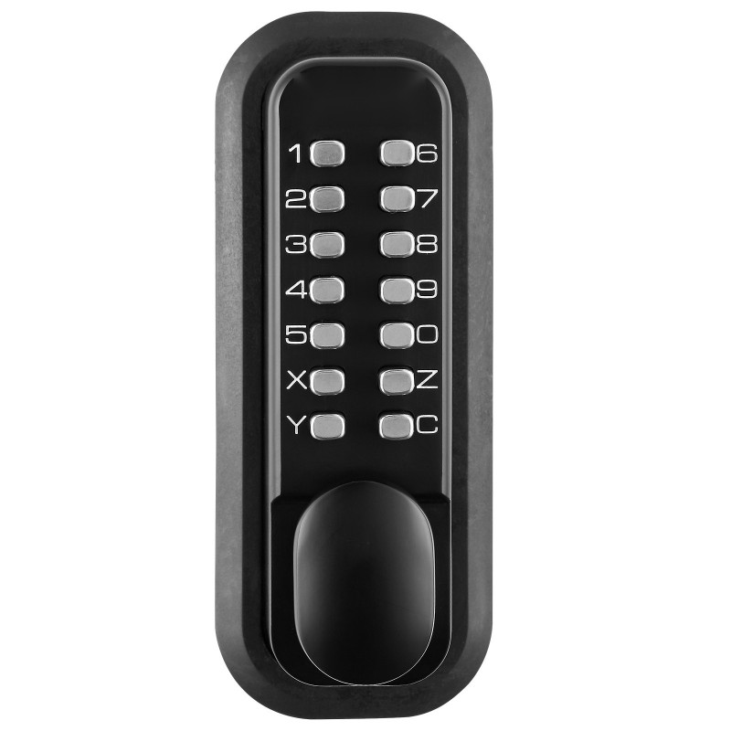 Mekaaninen avaimeton ovisalpa sinkkiseoksinen 14-näppäininen koodinäppäimistö pintakiinnitys ulkokäyttöön