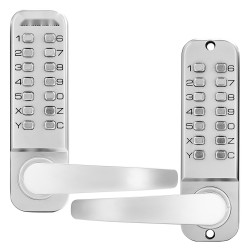 Mekaaninen näppäinlukko 14 näppäintä kaksipuolinen ruostumaton teräs pihaoviin