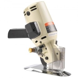 Sähköinen kangasleikkuri 250W kahdeksankulmainen 100 mm seosterä 27 mm leikkuupaksuus varaterä teroituskivet