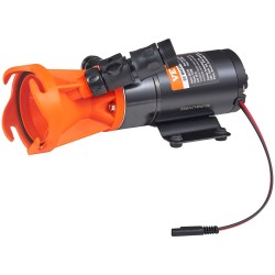 Siirrettävä 12 voltin silppupumppu matkailuautoihin 75 millimetrin sisääntulo 3 metrin nostokorkeus