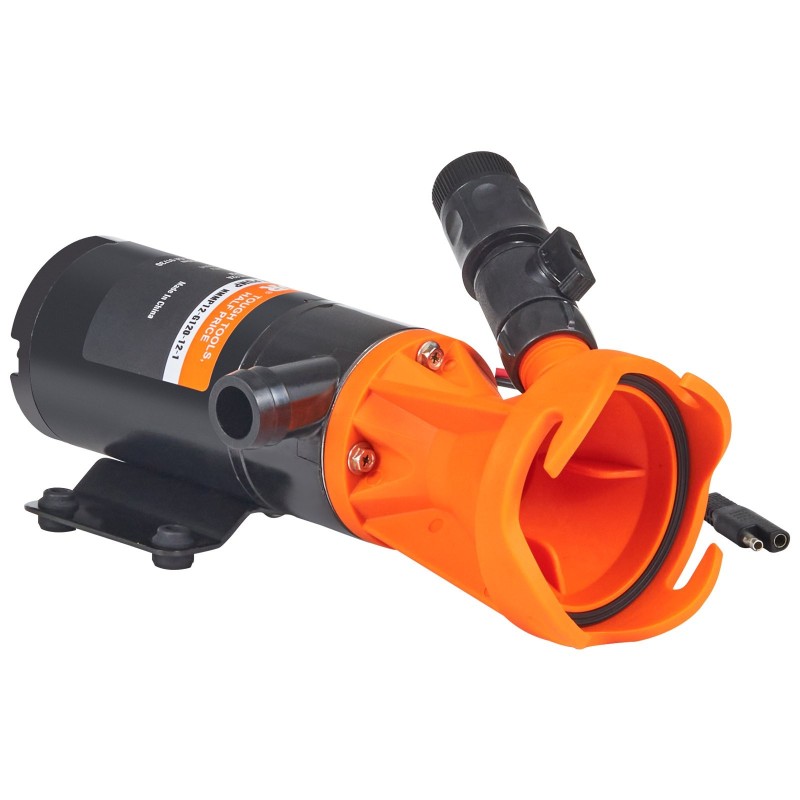 Siirrettävä 12 voltin silppupumppu matkailuautoihin 75 millimetrin sisääntulo 3 metrin nostokorkeus