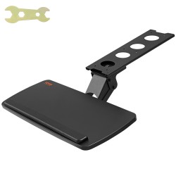 Näppäimistötaso pöydän alle 250x635 mm säädettävä korkeus ja kallistus