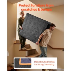 Muuttosuojapeitteet kaksitoista kappaletta koko 1829×1016 mm puuvillatäytteellä kuitukankaasta