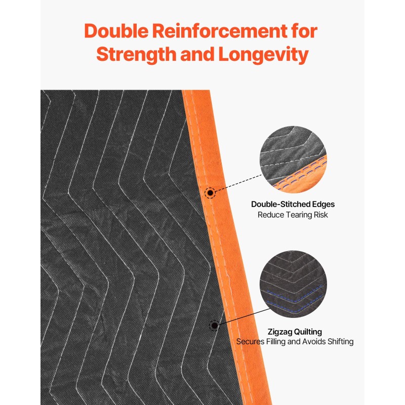 Muuttosuojapeitteet kaksitoista kappaletta koko 1829×1016 mm puuvillatäytteellä kuitukankaasta