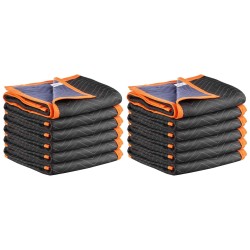 Muuttosuojapeitteet kaksitoista kappaletta koko 1829×1016 mm puuvillatäytteellä kuitukankaasta