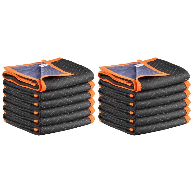 Muuttosuojapeitteet kaksitoista kappaletta koko 1829×1016 mm puuvillatäytteellä kuitukankaasta