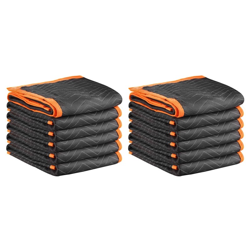 Muuttosuojapeitteet kaksitoista kappaletta koko 1829×1016 mm puuvillatäytteellä kuitukankaasta