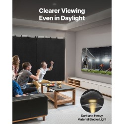 Ääntä vaimentava huopa kudottua polyesterikangasta kierrätetyllä puuvillatäytteellä 2032×1219 mm musta