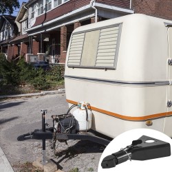 Vetokuulakytkin A-runkoinen sähköpinnoitettu teräs 2 tuuman vetokuulalle 3175 kg lukkosalpalla