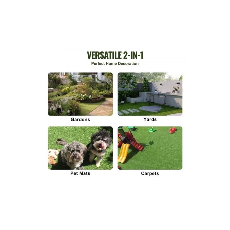 Keinonurmilaatat 9 kpl 305x305mm polypropeeni ja polyeteeni toisiinsa lukittuvat