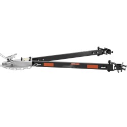 Hinausaisa pulverimaalatusta seosteräksestä 2495 kg kantavuus 2 tuuman vetokuulalle 1000 mm avausleveys