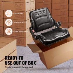 Trukinistuin PVC synteettinahka taittuva selkänoja 160–340 mm ura kelautuva turvavyö