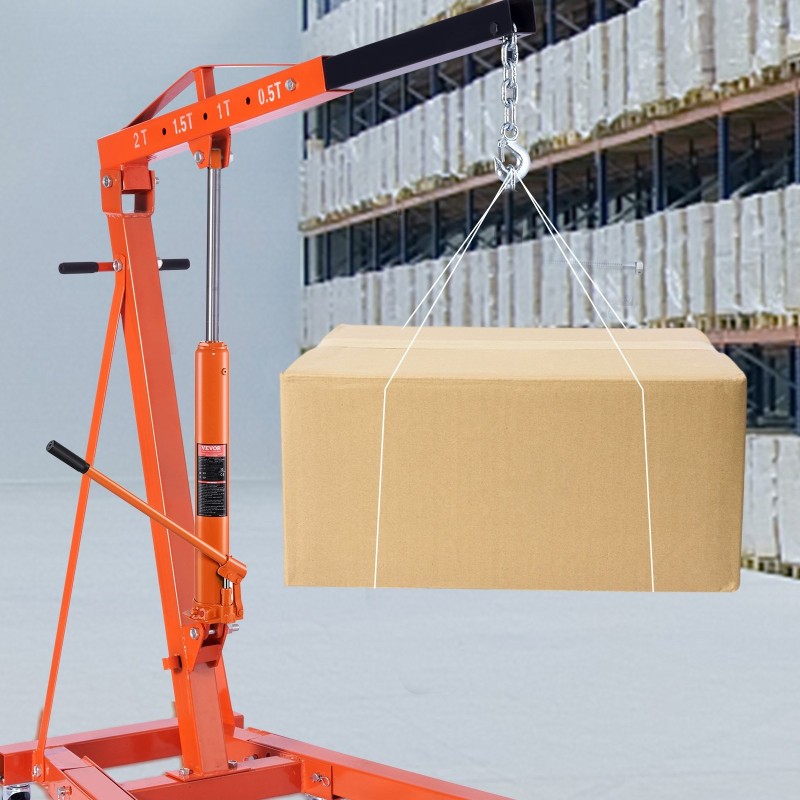 Hydraulinen pitkämallinen tunkki 8 t nostokorkeus 660–1165 mm haarukkajalustalla