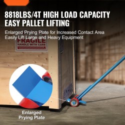 Lavapurkutyökalu hiiliteräs Q235 152 cm pitkä varsi 4 t kuormankantokyky pyörillä