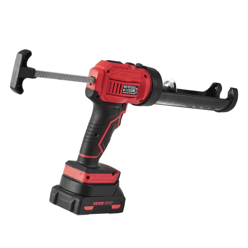 Akulla toimiva sähköinen saumauspistooli 300 ml 20V neliasteinen nopeussäätö