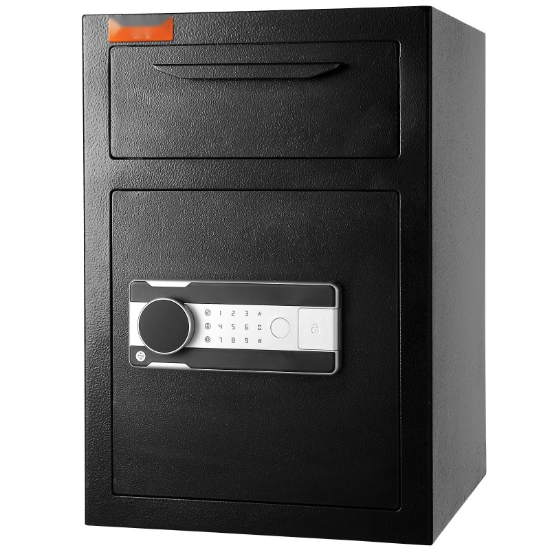 Tallelokero teräs pudotusaukolla tilavuus 2,5C 515x355x355 mm sähköinen koodilukko