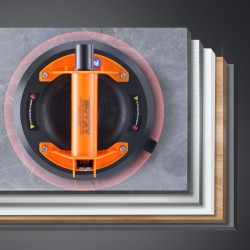 Imukupit NBR-materiaalia 203 mm 2 kpl 279 kg kokonaiskuorma lasin nostoon