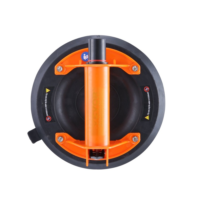 Imukuppi NBR-kumainen 20,3 cm 279 kg teräskahvalla ja kantolaatikolla