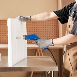 Kuumaveitsi vaahtoleikkuri säädettävä lämpötila 50–500 °C 150 ja 200 mm terät