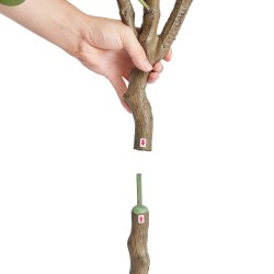 Tekoeukalyptus puu 1 8 metriä PE materiaalia vakaa kaatumissuoja sisä ja ulkokäyttöön